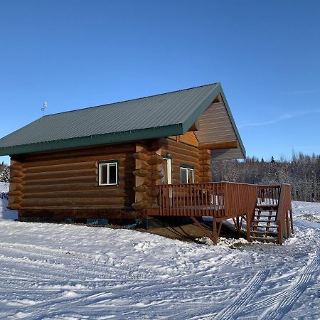 Secluded Log Cabin, 30 Min From Chena Hot Springs Pleasant Valley Kültér fotó