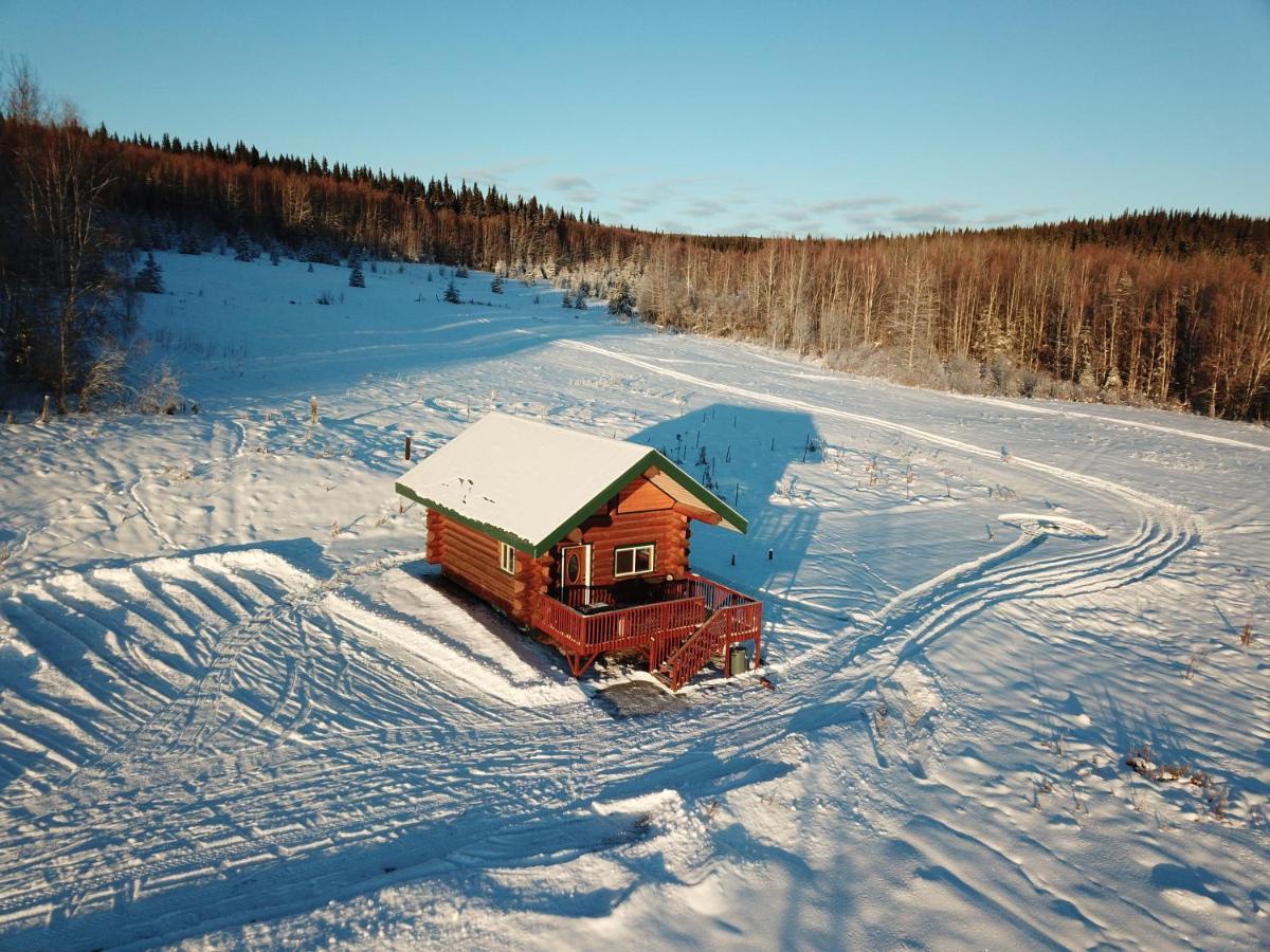 Secluded Log Cabin, 30 Min From Chena Hot Springs Pleasant Valley Kültér fotó